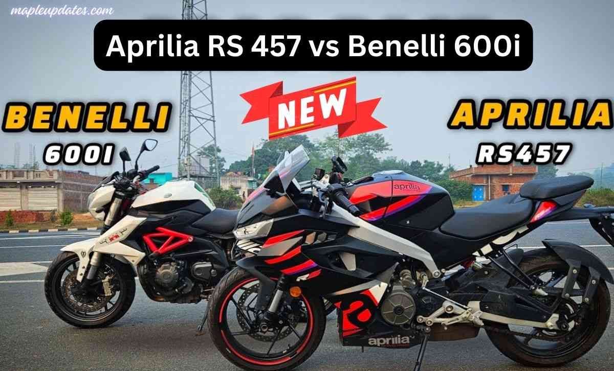Aprilia RS 457 vs Benelli 600i