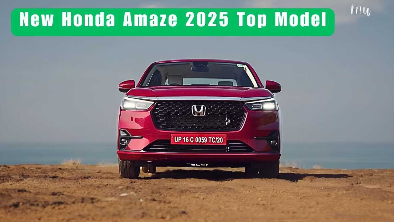 New Honda Amaze 2025 Top Model